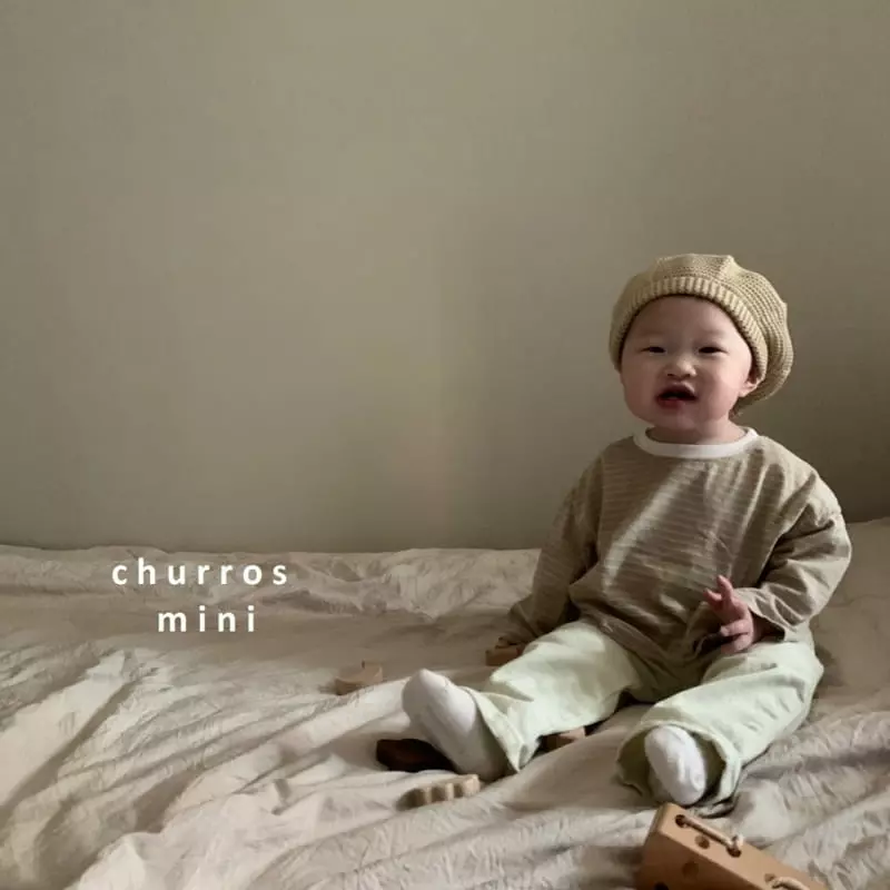 Churros - Korean Baby Fashion - #babyoutfit - Mini Leo Cotton Pants - 5