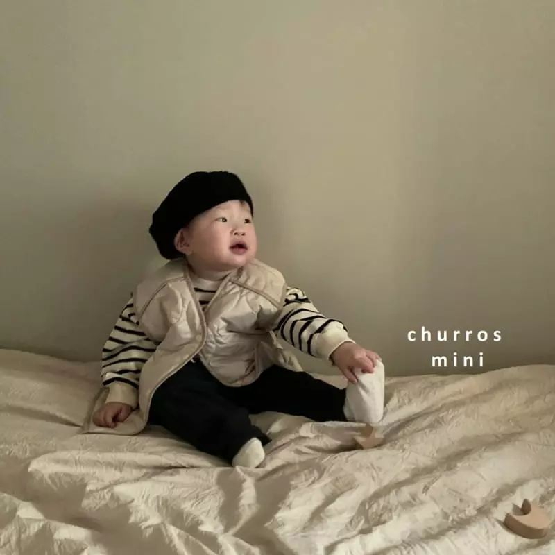 Churros - Korean Baby Fashion - #babywear - Mini Stripes Sweatshirt - 4