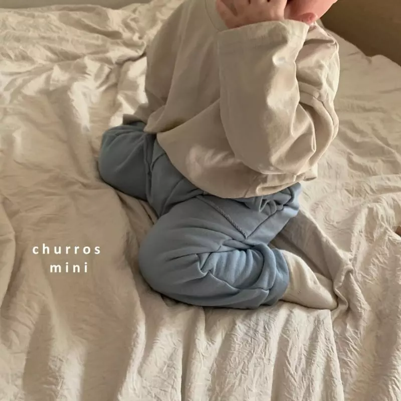 Churros - Korean Baby Fashion - #onlinebabyboutique - Mini Out Pocket Jogger Pants - 3