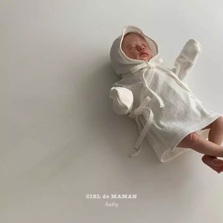 Ciel De Maman - Korean Baby Fashion - #babyclothing - Newborn Bodysuit - 11