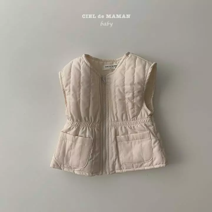 Ciel De Maman - Korean Baby Fashion - #babyfashion - Spring Vest