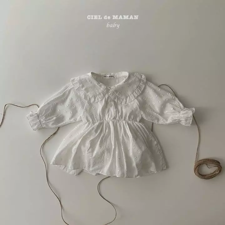 Ciel De Maman - Korean Baby Fashion - #babyfever - Nua Pure Bodysuit - 3