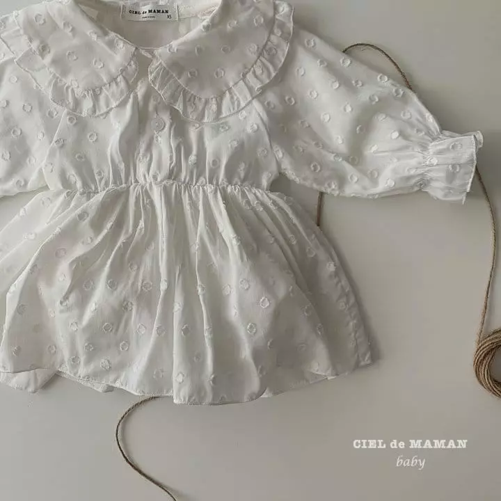 Ciel De Maman - Korean Baby Fashion - #babyfever - Nua Pure Bodysuit - 4