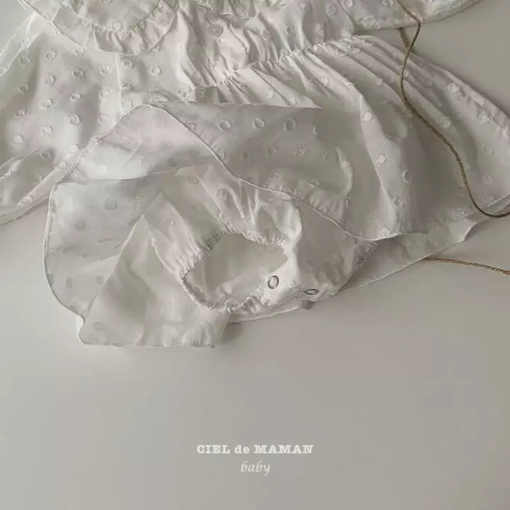 Ciel De Maman - Korean Baby Fashion - #babylifestyle - Nua Pure Bodysuit - 5