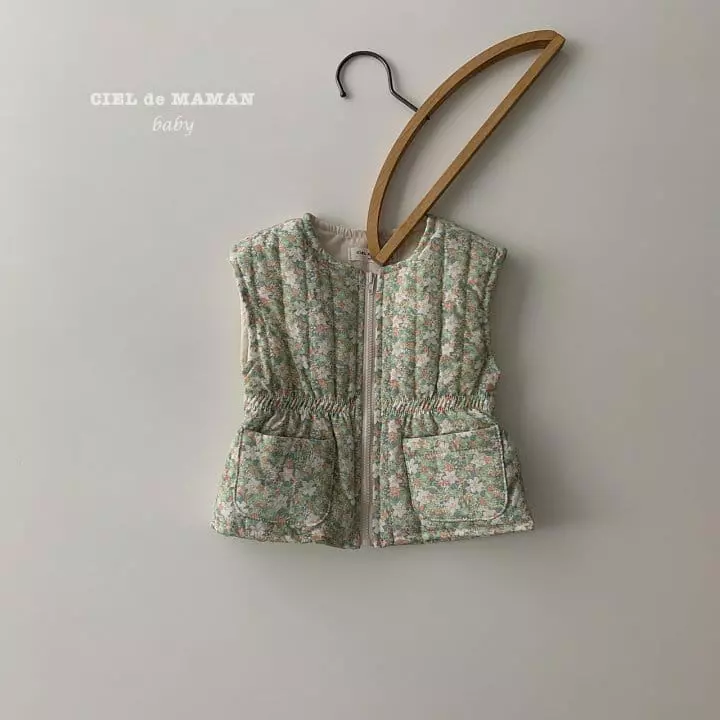 Ciel De Maman - Korean Baby Fashion - #babygirlfashion - Spring Vest - 4