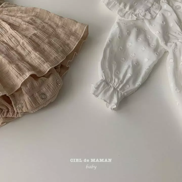 Ciel De Maman - Korean Baby Fashion - #babyootd - Nua Pure Bodysuit - 7