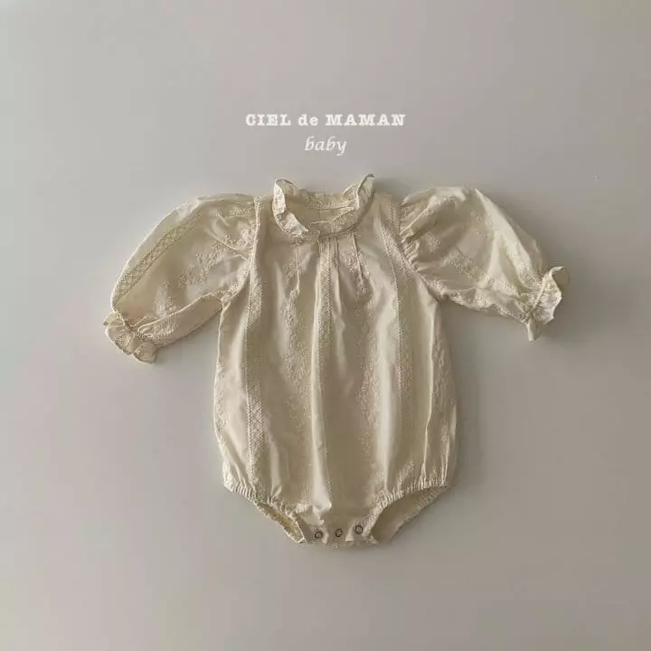 Ciel De Maman - Korean Baby Fashion - #babyoutfit - Louis Pintuck Bodysuit