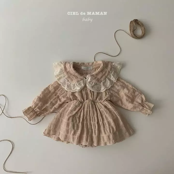 Ciel De Maman - Korean Baby Fashion - #babyoutfit - Nua Pure Bodysuit - 8
