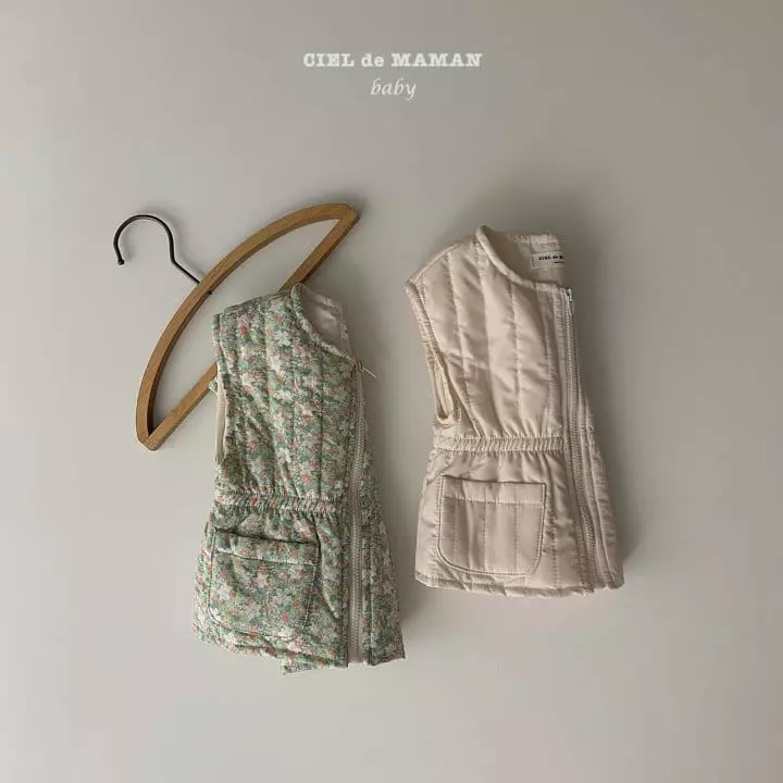 Ciel De Maman - Korean Baby Fashion - #babyoutfit - Spring Vest - 8