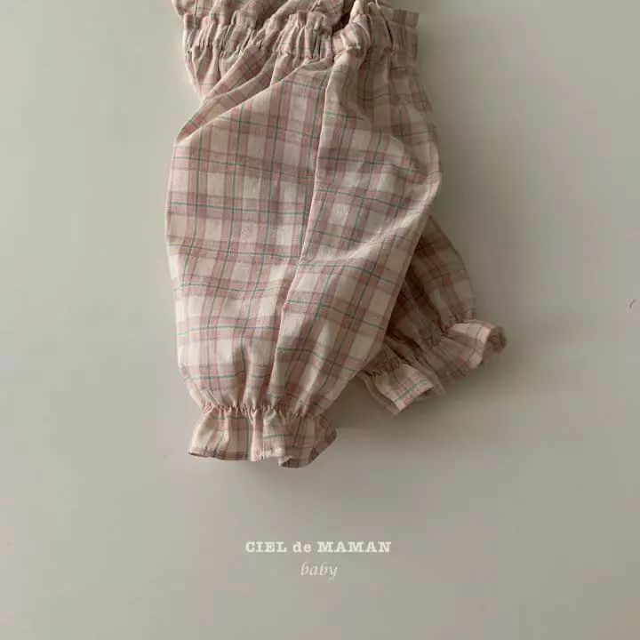 Ciel De Maman - Korean Baby Fashion - #babyoutfit - Spring Frill Dungarees - 4