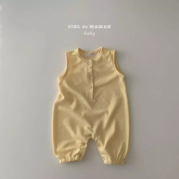 Ciel De Maman - Korean Baby Fashion - #onlinebabyboutique - Slab Jumpsuit - 2