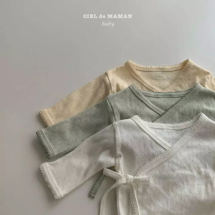Ciel De Maman - Korean Baby Fashion - #onlinebabyboutique - Newborn Bodysuit - 6