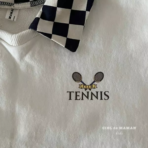 Ciel De Maman - Korean Children Fashion - #Kfashion4kids - Tennis Check Top Bottom Set - 7