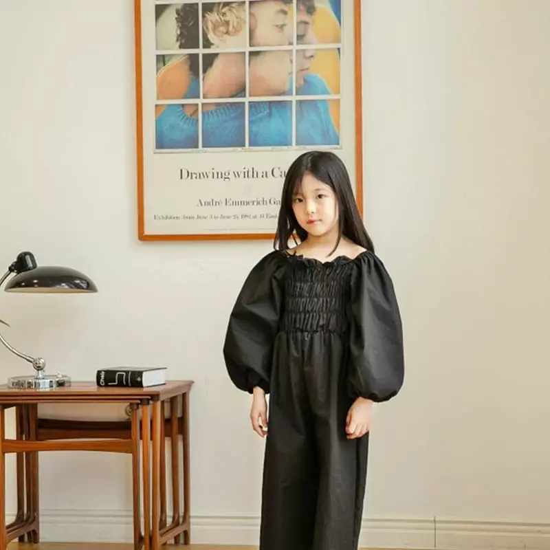 Ciel De Maman - Korean Children Fashion - #Kfashion4kids - Spring Smocked Jumpsuit with Mom - 7