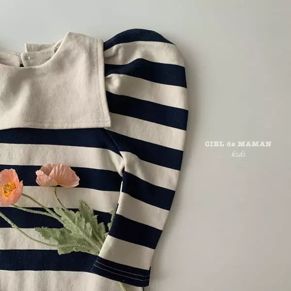 Ciel De Maman - Korean Children Fashion - #childofig - Spring Sailor One-piece - 5