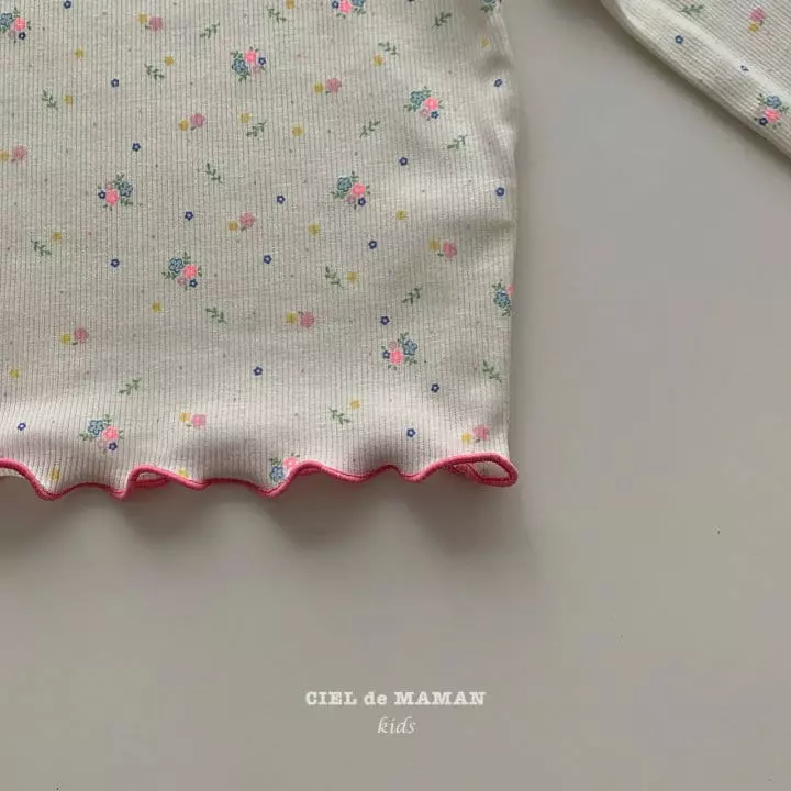 Ciel De Maman - Korean Children Fashion - #childofig - Daily Terry Tee - 8