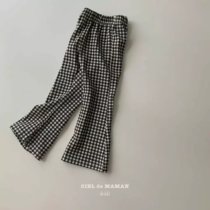 Ciel De Maman - Korean Children Fashion - #prettylittlegirls - Rora Pants Check - 4