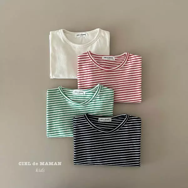 Ciel De Maman - Korean Children Fashion - #designkidswear - Together Tee - 3