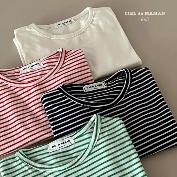 Ciel De Maman - Korean Children Fashion - #fashionkids - Together Tee - 5