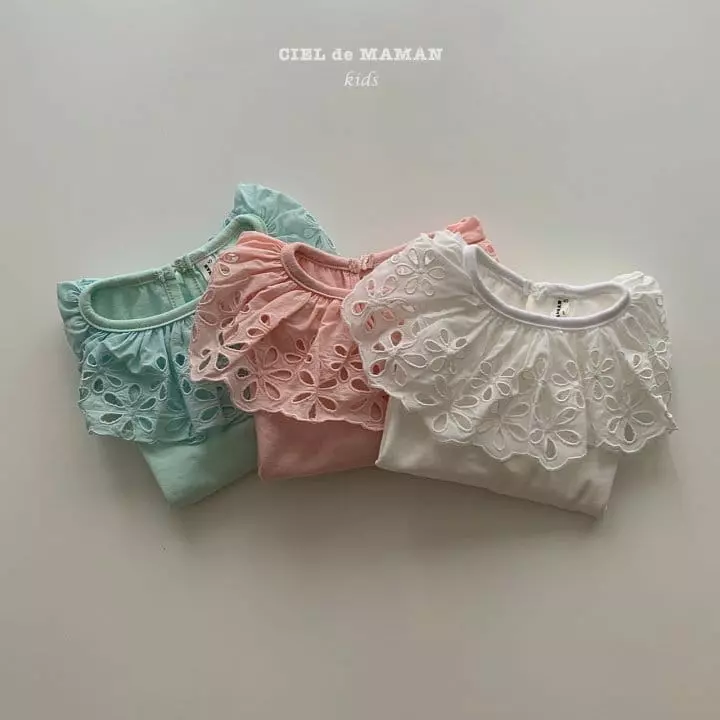 Ciel De Maman - Korean Children Fashion - #fashionkids - Butterfly Tee
