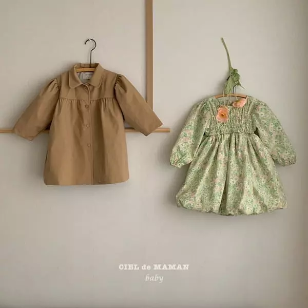 Ciel De Maman - Korean Children Fashion - #kidsshorts - Flower Mist One-piece - 8