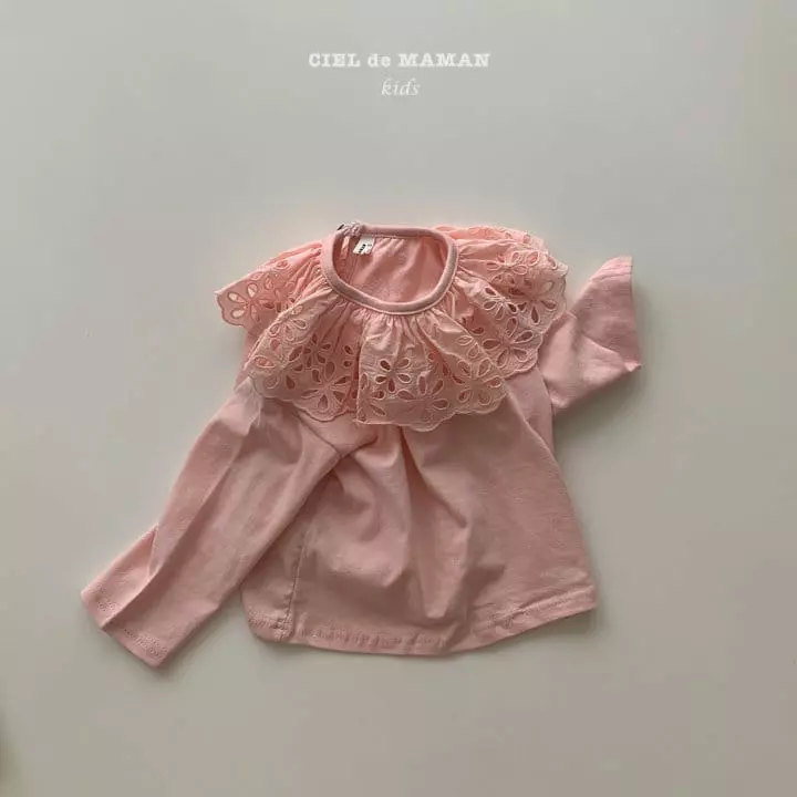 Ciel De Maman - Korean Children Fashion - #kidsshorts - Butterfly Tee - 2