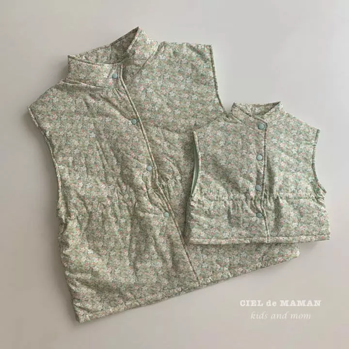 Ciel De Maman - Korean Children Fashion - #kidsstore - Spring Vest with Mom - 10