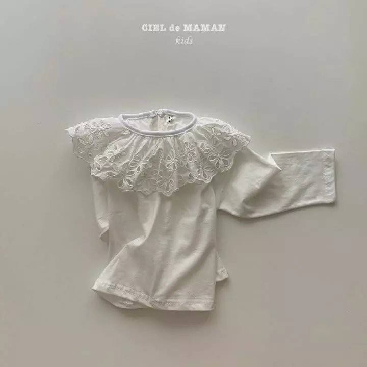 Ciel De Maman - Korean Children Fashion - #kidsstore - Butterfly Tee - 4