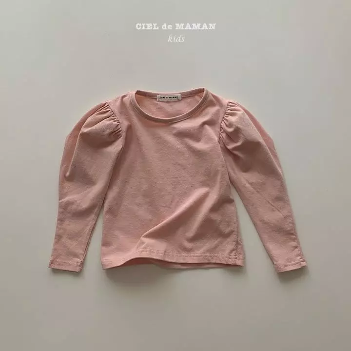 Ciel De Maman - Korean Children Fashion - #littlefashionista - Puff Tee - 5