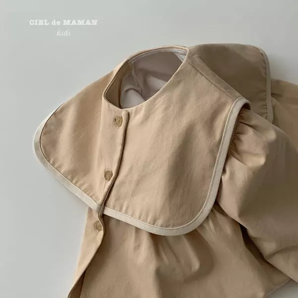 Ciel De Maman - Korean Children Fashion - #magicofchildhood - Crop Trench Coat - 2