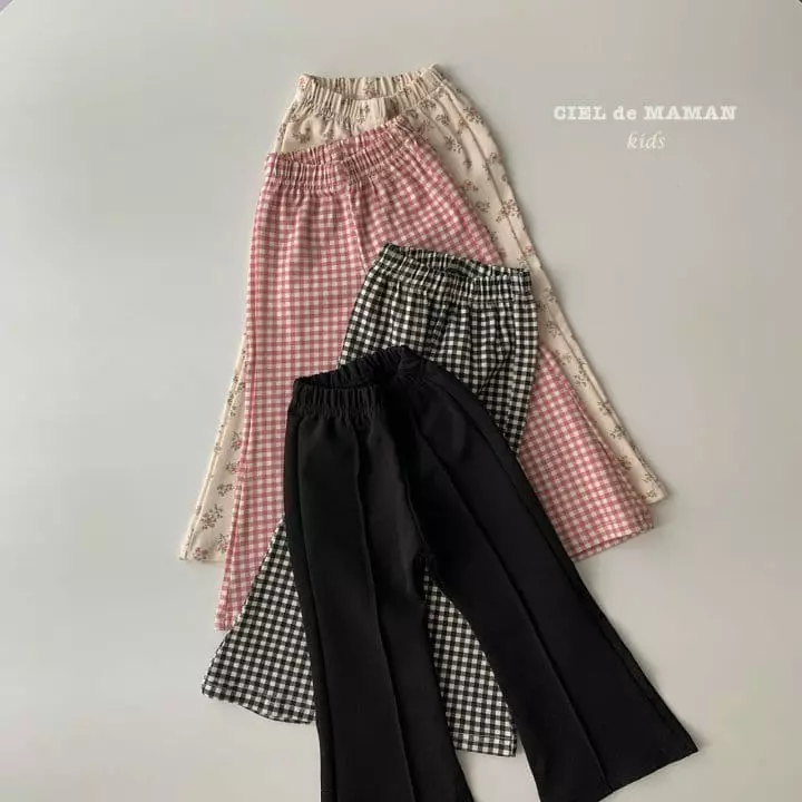 Ciel De Maman - Korean Children Fashion - #magicofchildhood - Rora Pants Flower or Black  - 2