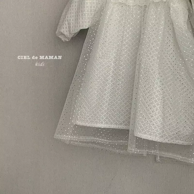 Ciel De Maman - Korean Children Fashion - #magicofchildhood - Eyelet Lace One-piece - 10