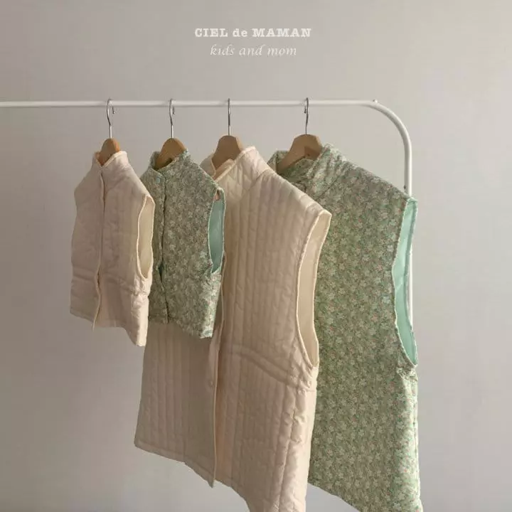 Ciel De Maman - Korean Children Fashion - #minifashionista - Spring Vest with Mom