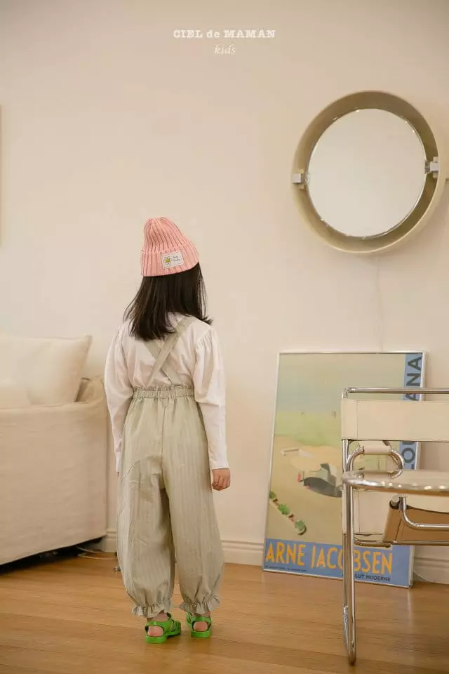 Ciel De Maman - Korean Children Fashion - #minifashionista - Frill Sausage Dungarees - 9
