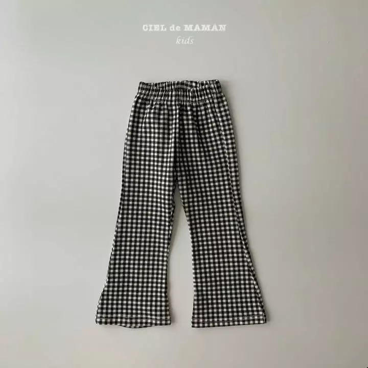 Ciel De Maman - Korean Children Fashion - #prettylittlegirls - Rora Pants Check - 3