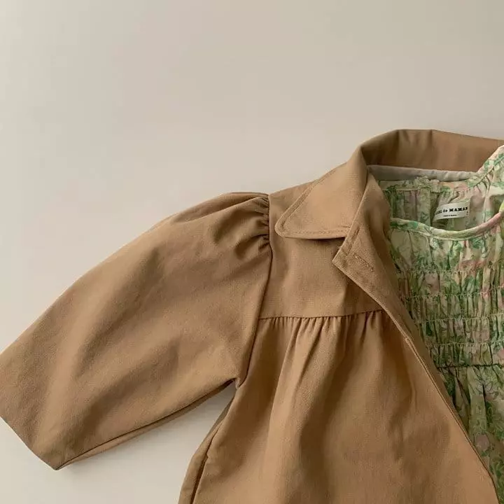 Ciel De Maman - Korean Children Fashion - #prettylittlegirls - Isabel Trench Coat - 7