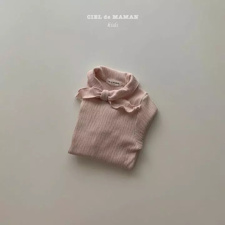 Ciel De Maman - Korean Children Fashion - #todddlerfashion - Ribbon Tee - 4