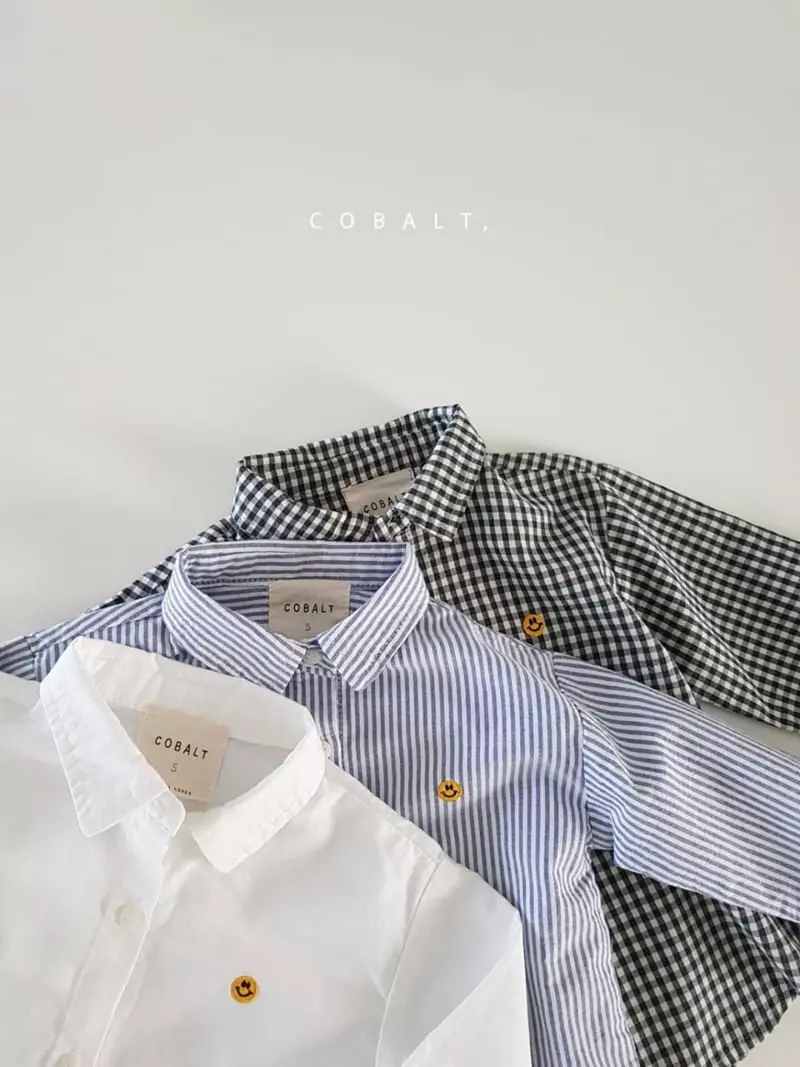 Cobalt - Korean Children Fashion - #Kfashion4kids - Smile Shirt - 9