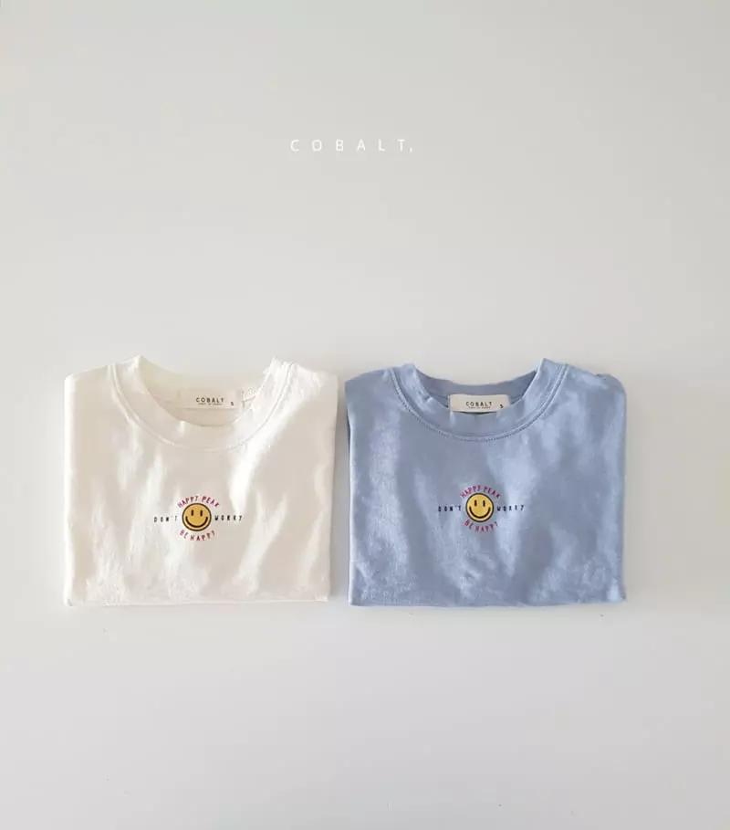Cobalt - Korean Children Fashion - #childofig - Happy Smile Tee - 9