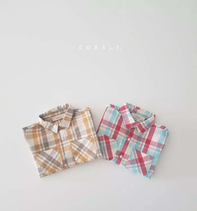 Cobalt - Korean Children Fashion - #childrensboutique - Check Shirt - 9