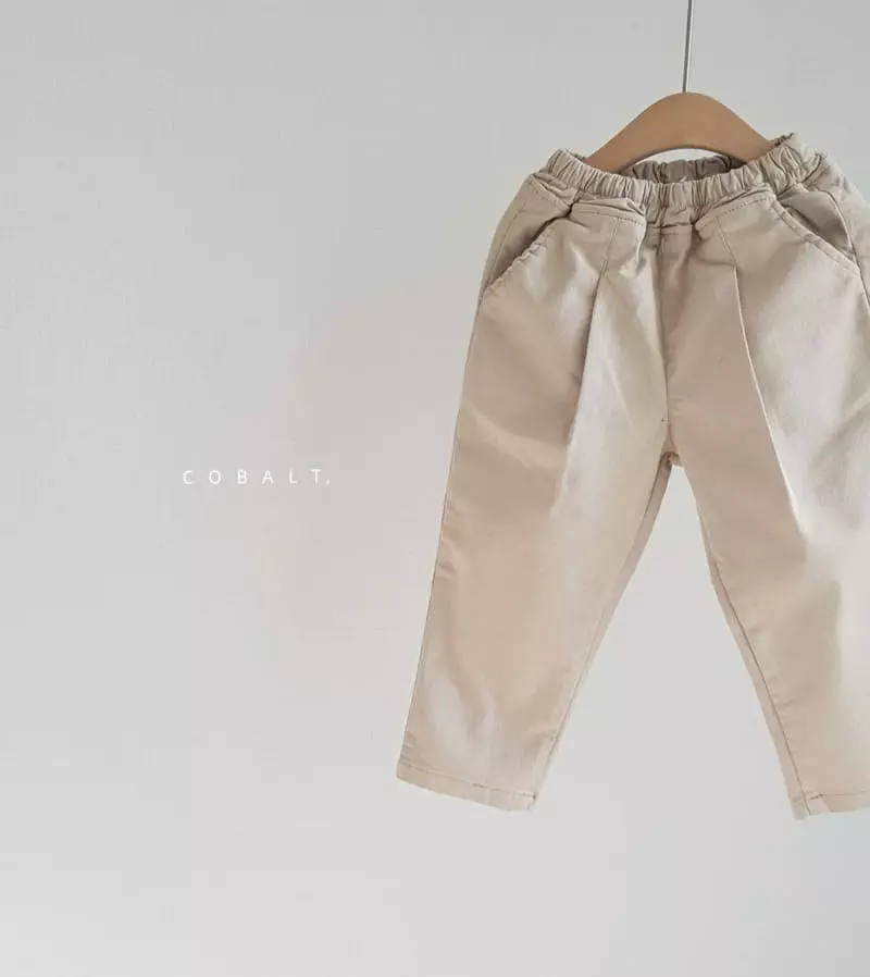 Cobalt - Korean Children Fashion - #childrensboutique - Span Chino Pants