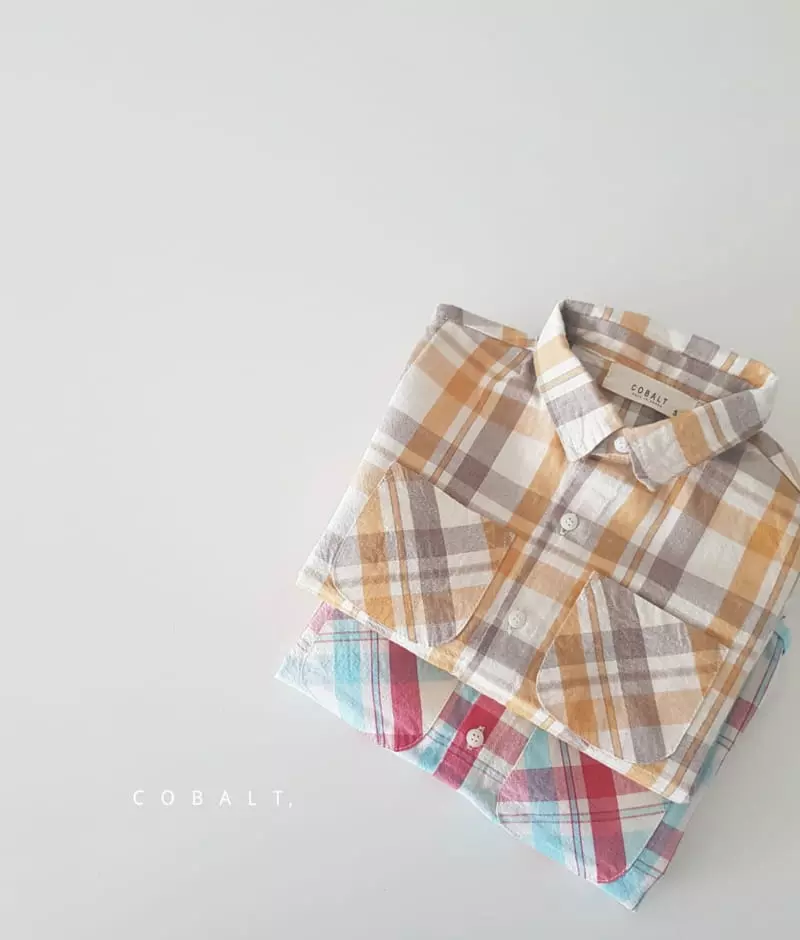 Cobalt - Korean Children Fashion - #designkidswear - Check Shirt - 10