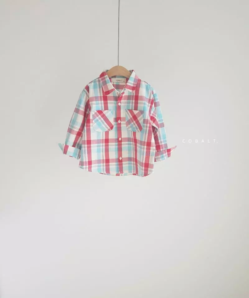 Cobalt - Korean Children Fashion - #discoveringself - Check Shirt - 11