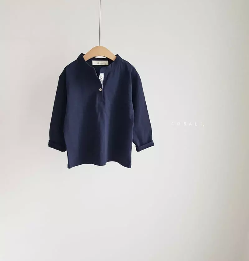 Cobalt - Korean Children Fashion - #discoveringself - Two Button Tee - 9