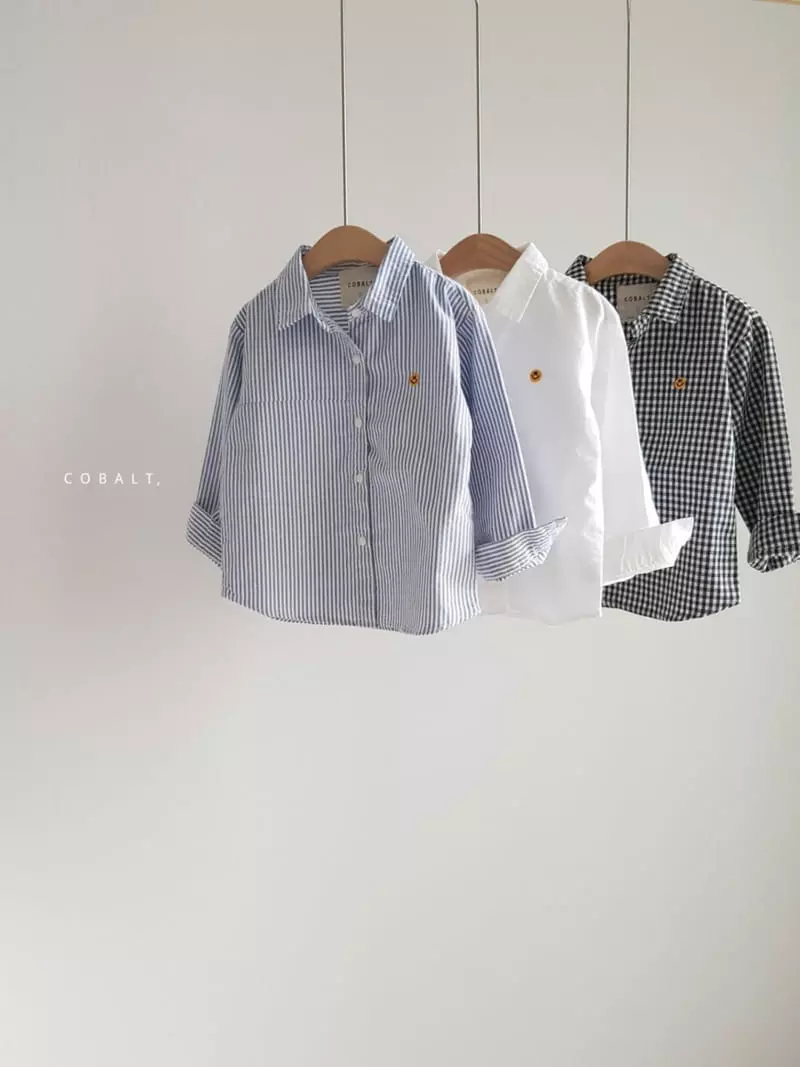 Cobalt - Korean Children Fashion - #designkidswear - Smile Shirt - 4