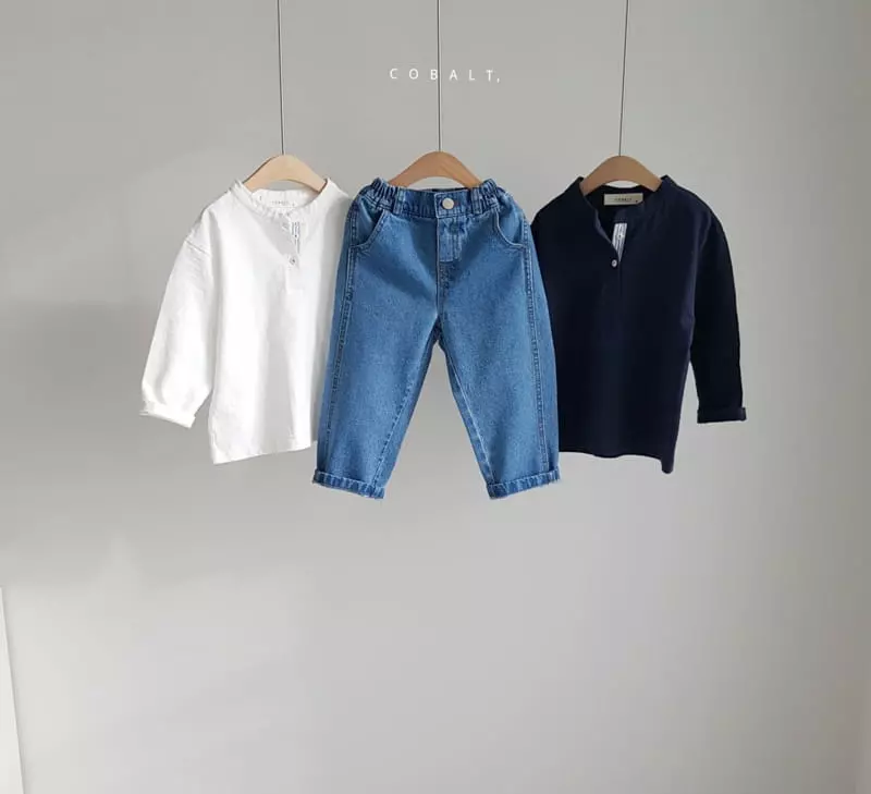 Cobalt - Korean Children Fashion - #discoveringself - Line Boy Jeans - 2