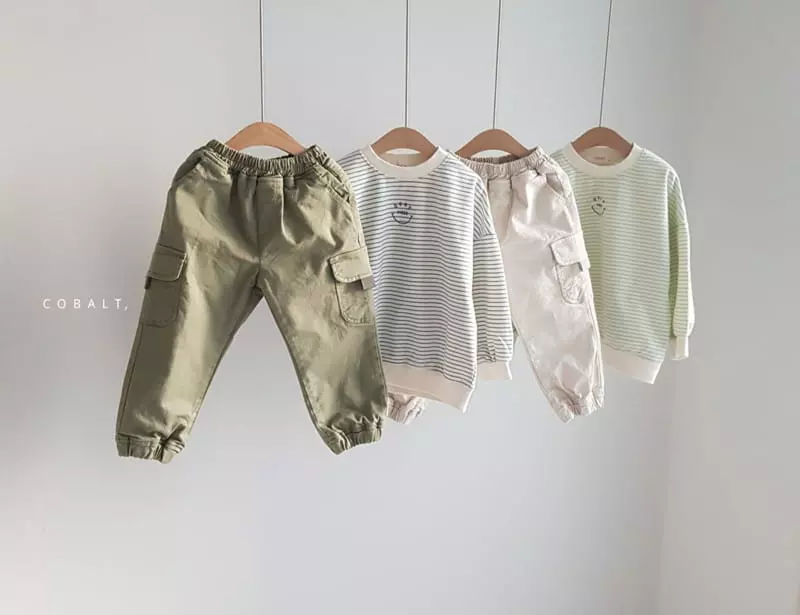Cobalt - Korean Children Fashion - #fashionkids - Point Cargo Pants - 5