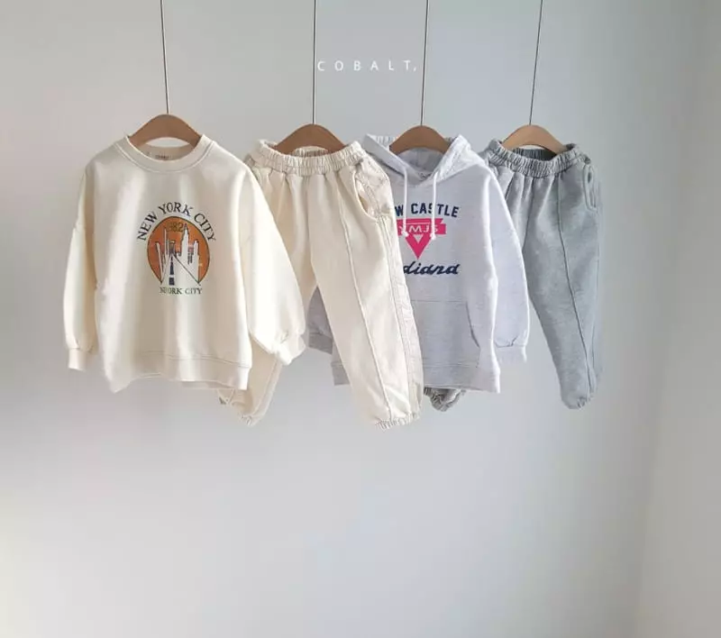 Cobalt - Korean Children Fashion - #fashionkids - Unique Jogger Pants - 2