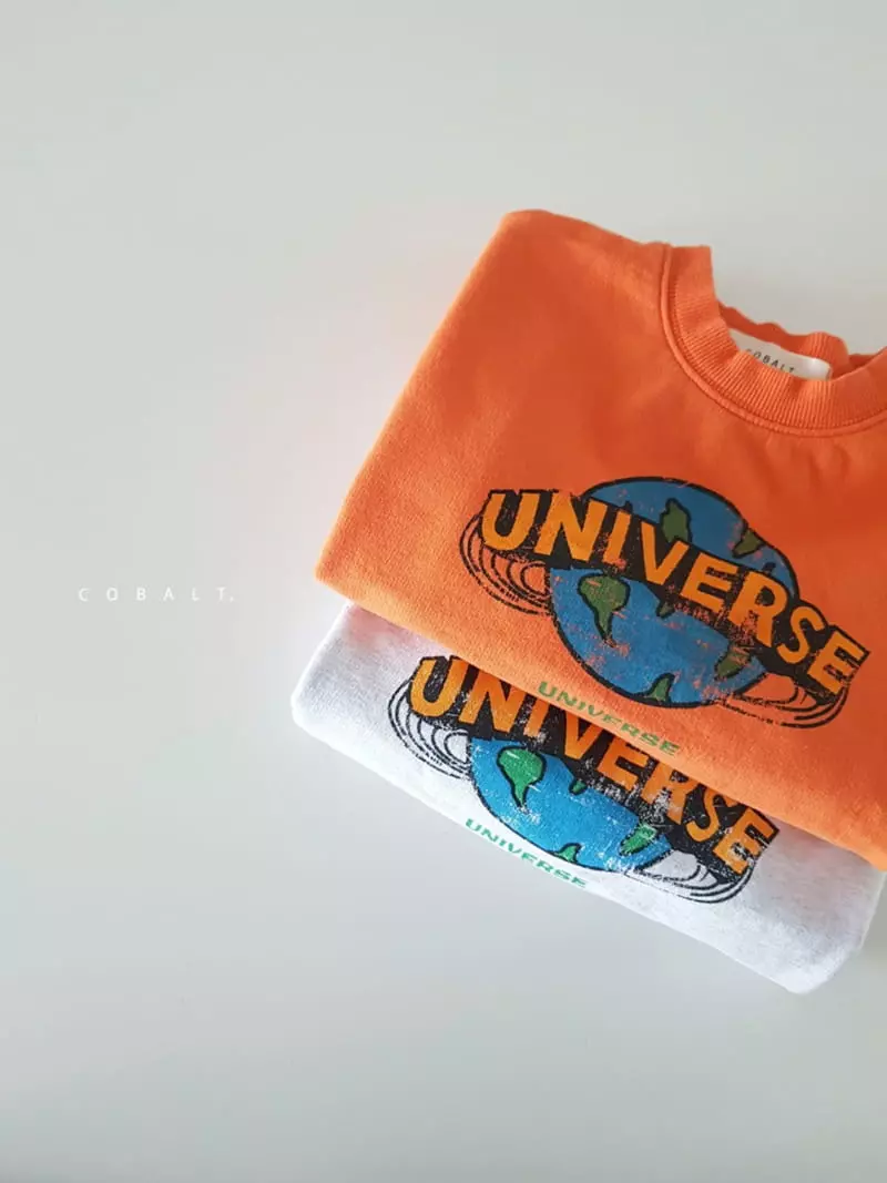 Cobalt - Korean Children Fashion - #kidsshorts - Universe Sweatshirt - 10