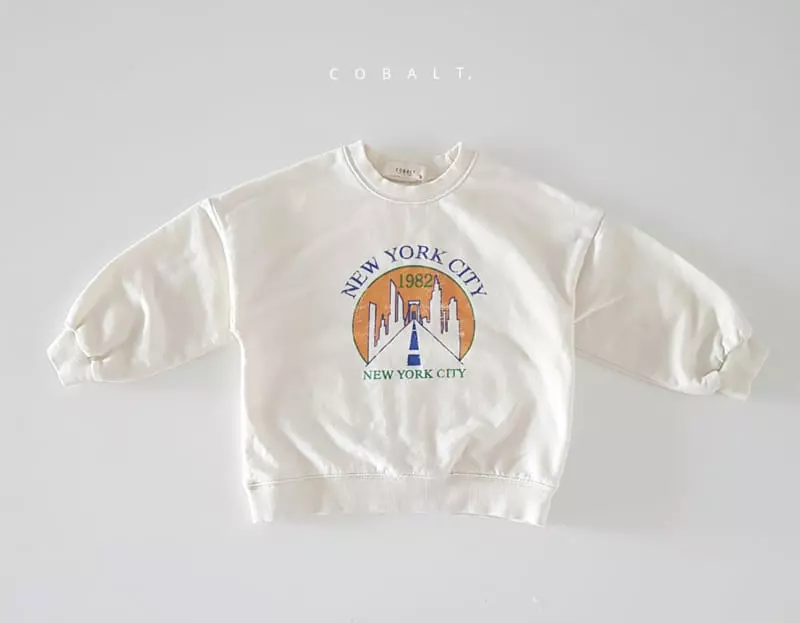 Cobalt - Korean Children Fashion - #fashionkids - Newyork City Sweatshirt - 4
